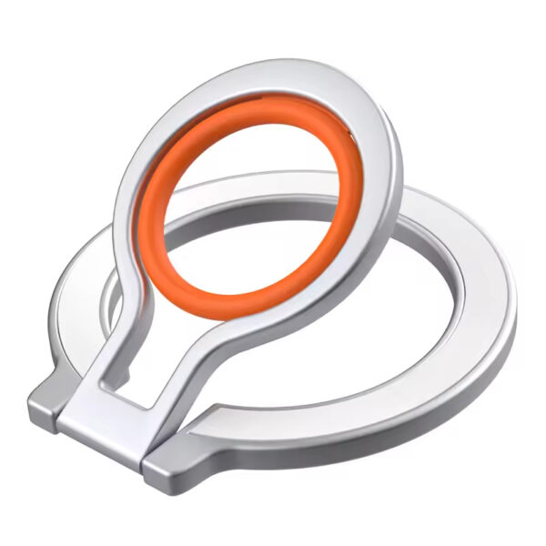 Creative Design Multifunction Dual-side Magnetic Grip Luxury Rotatable Finger Ring Phone Holder Mobile Phone Stand (ZH-01) - Image 3