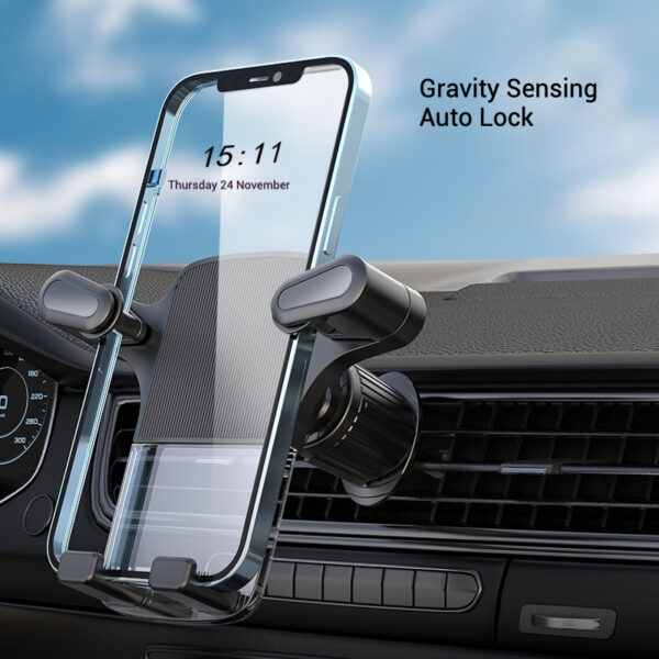 Gravity Sensing Phone Car Mount (T65)