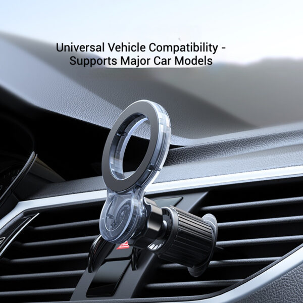 Hot Selling Universal MagSafe Compatible Car Mount Best Buy for Car Air Vent (T56) - Image 9