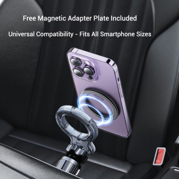 Hot Selling Universal MagSafe Compatible Car Mount Best Buy for Car Air Vent (T56) - Image 8