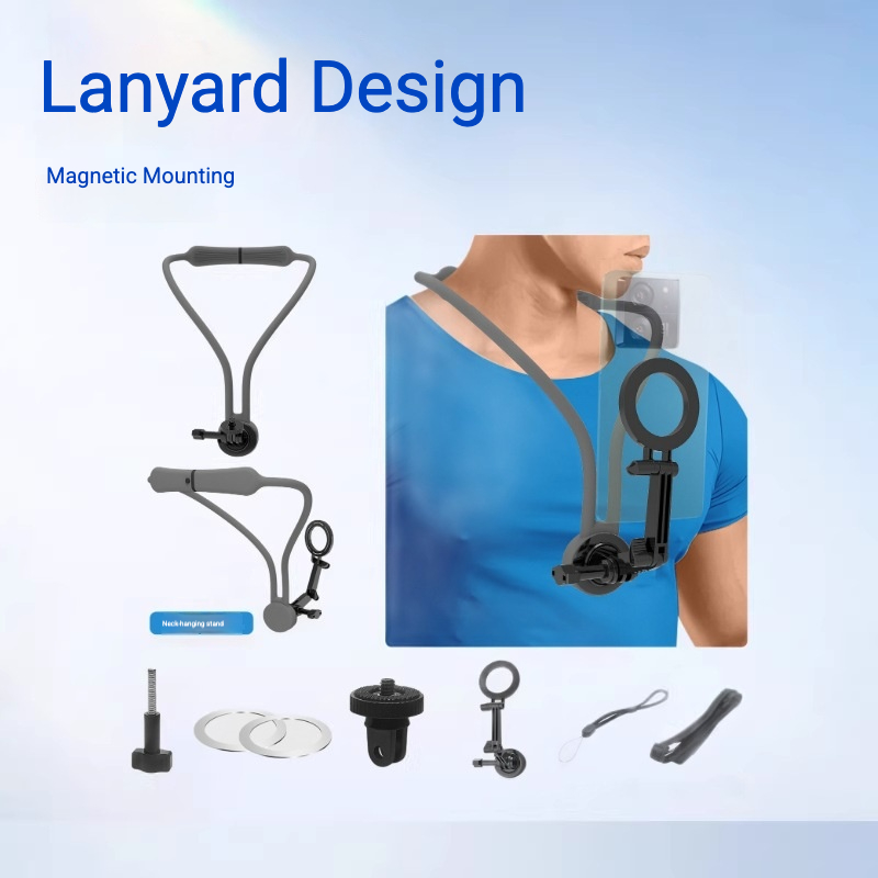 Neck-hanging Phone Holder with Lanyard 5
