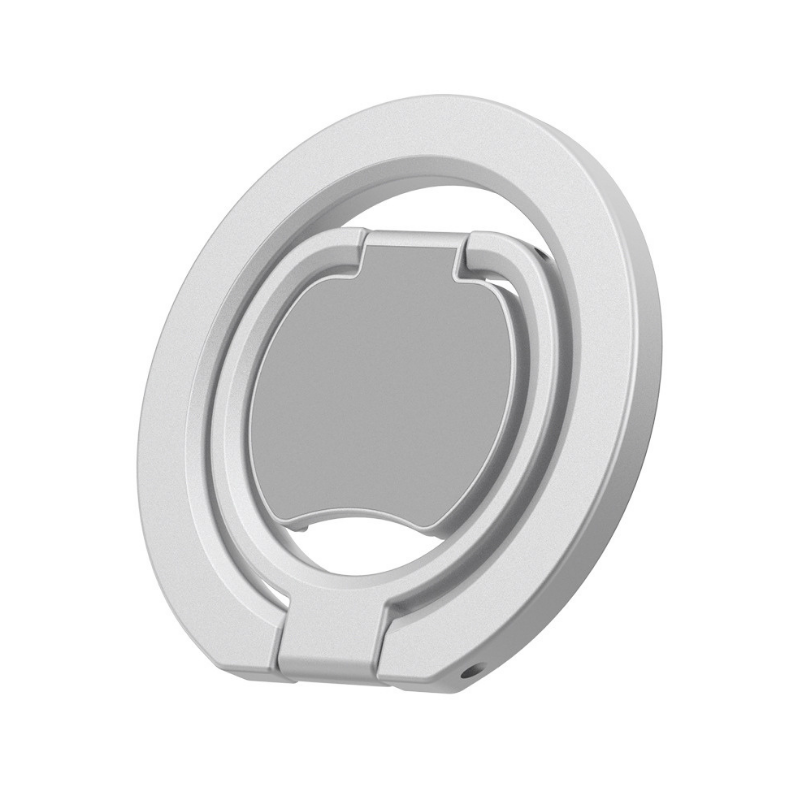 Essential Dual-Sided Magnetic Metal Ring Phone Holder, Ultra-Thin Foldable Desktop Phone Stand, MagSafe Compatible with 360° Rotation & Dual-Axis Adjustment for iPhone Samsung Android (RM-20) - Image 3