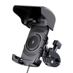 Wireless bike phone holder and charger 1